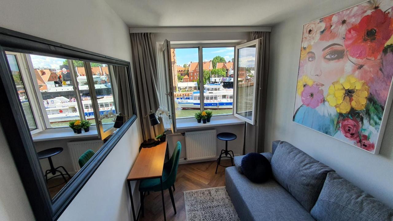 Magical River View By Downtown Apartments Gdańsk Kültér fotó