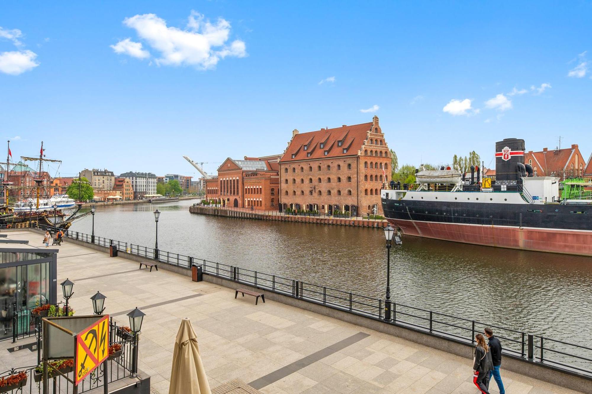 Magical River View By Downtown Apartments Gdańsk Kültér fotó